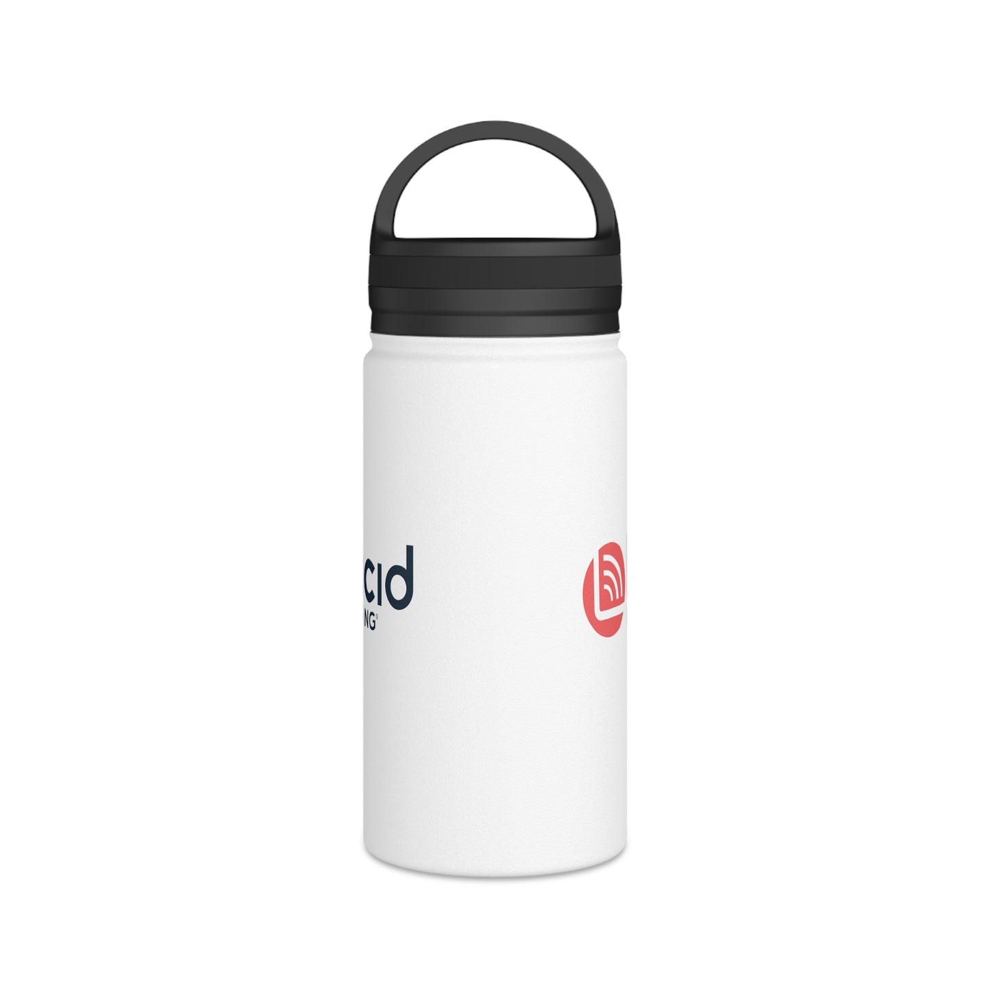 Stainless Steel Water Bottle, Handle Lid