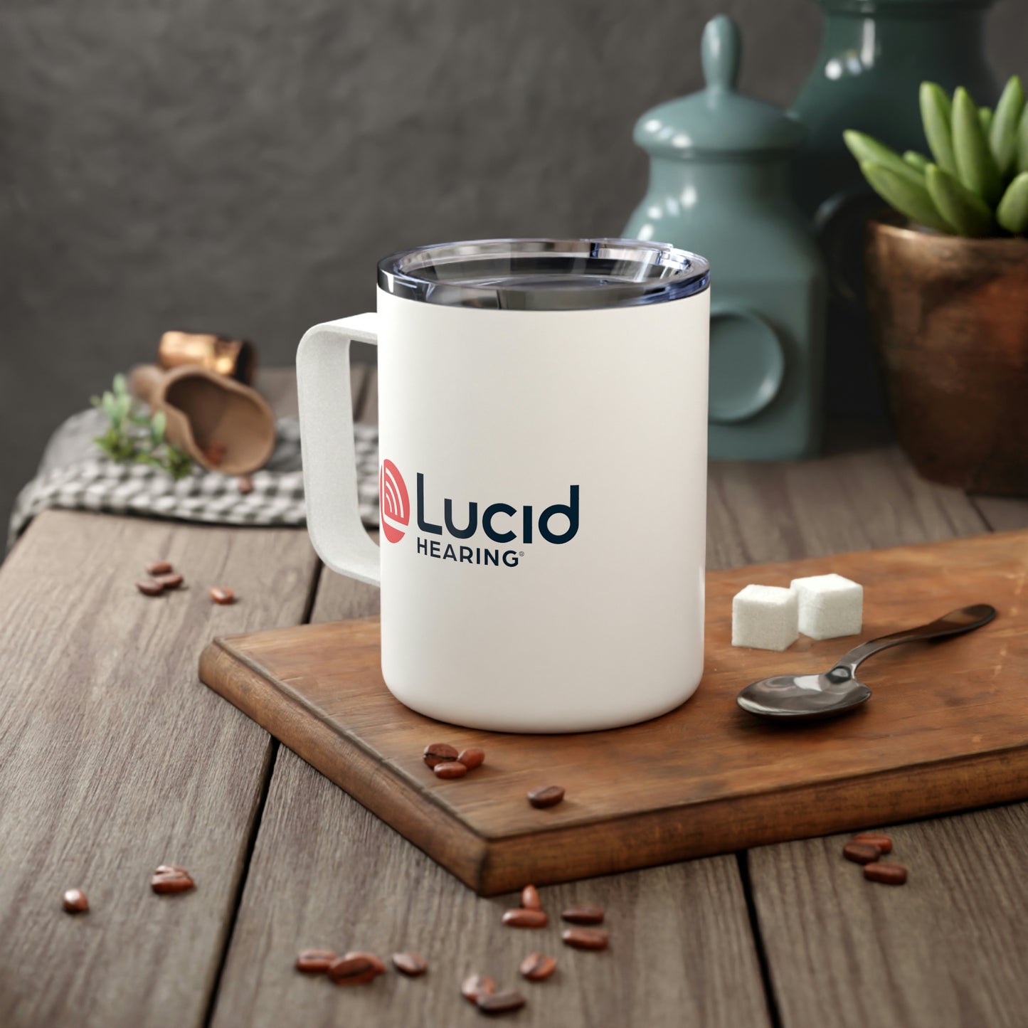 Insulated Coffee Mug, 10oz