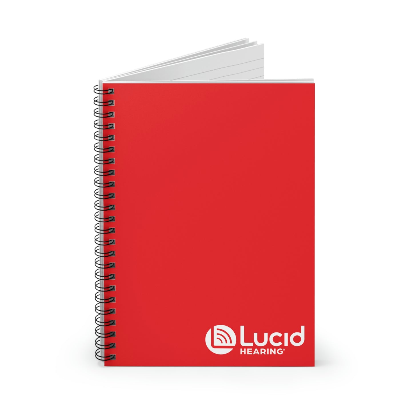 Spiral Notebook (ruled line) - red