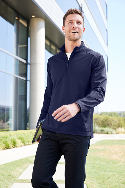 Port Authority® C-FREE® Double Knit 1/4-Zip