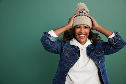 Port Authority® Alpine Pom Beanie