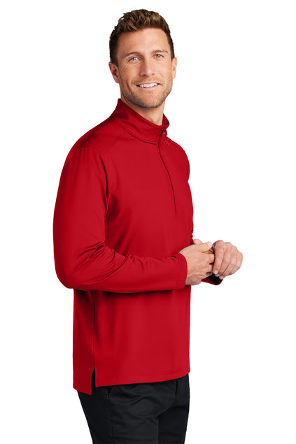 Port Authority® C-FREE® Double Knit 1/4-Zip