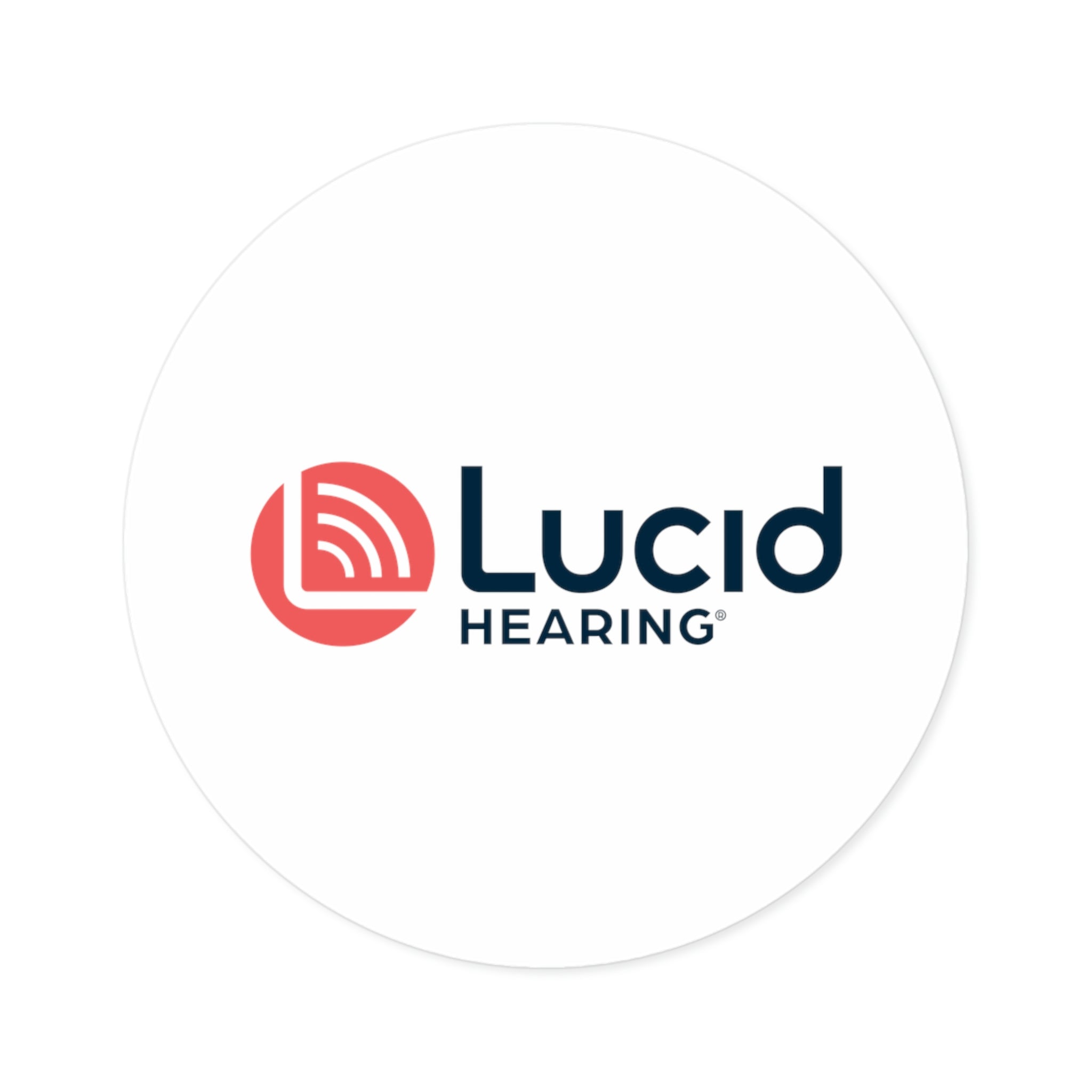 Round Stickers, Indoor\Outdoor – Lucid Hearing Store